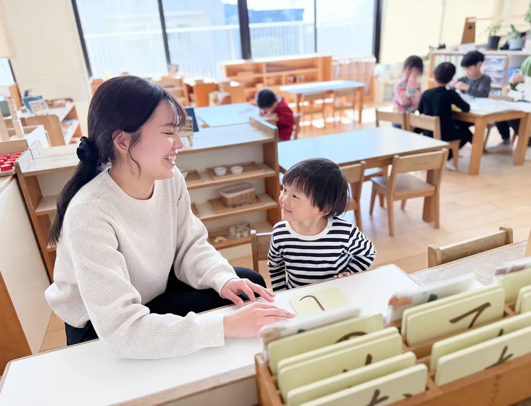 清香会の先生と園児