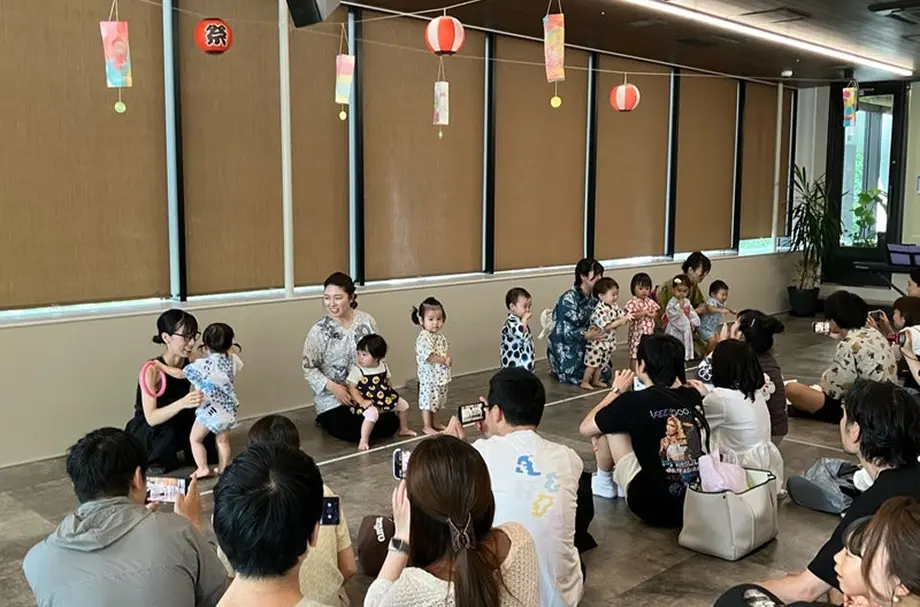 千駄ヶ谷りとるぱんぷきんずの夏祭りイベントの様子