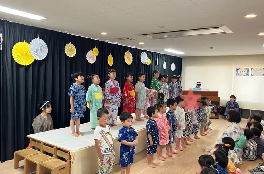 中野りとるぱんぷきんずの夏祭りの様子