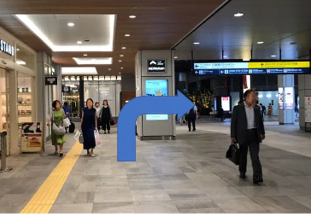 新宿南口からの千駄ヶ谷りとるぱんぷきんずの道順02